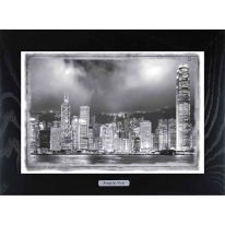 Картина-сувенир Гонконг Buildings Skyscrapers 28х38см